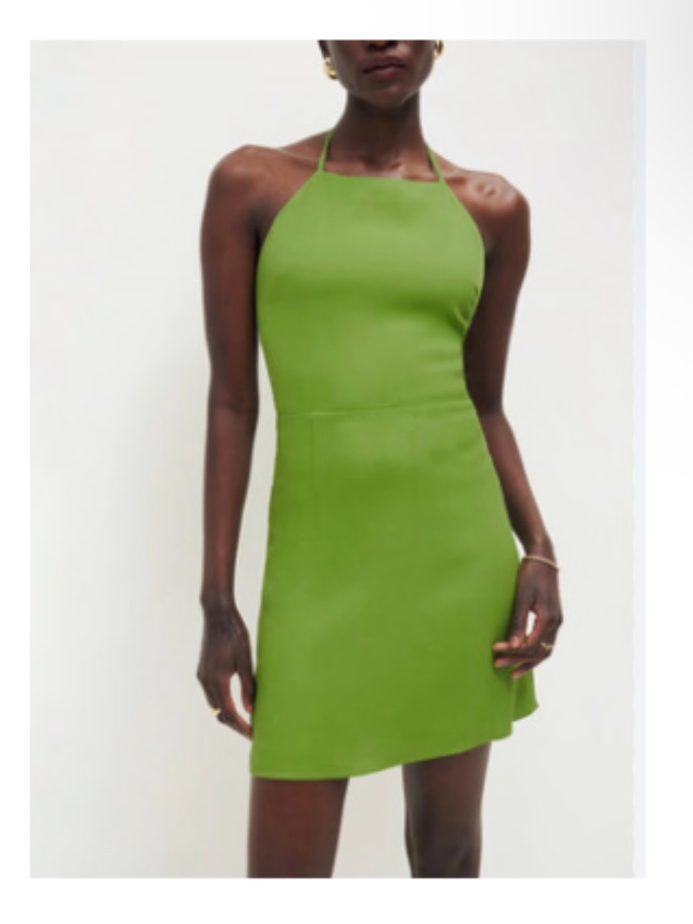NWT Reformation Tasha Dress in Saguaro Size 4